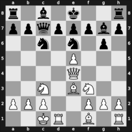 1952 Hagen – Round 4 – Schuster, Theodor – 1/2-1/2 – Heinicke, Herbert – G6