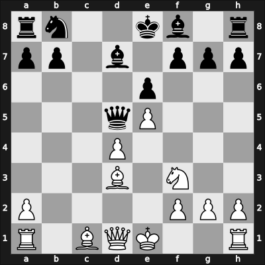 1952 Havana – Round 1 – Prins, Lodewijk – 1/2-1/2 – Guimard, Carlos – G2