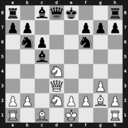 1952 Havana – Round 1 – Gligorić, Svetozar – 1/2-1/2 – Eliskases, Erich – G11