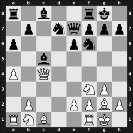 1952 Havana – Round 1 – Cobo Arteaga, Eldis – 1/2-1/2 – Abadie Romero, Jonathan – G13