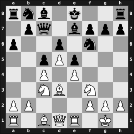 1952 Havana – Round 1 – Eliskases, Erich – 1/2-1/2 – Jimenez Zerquera, Eleazar – G39