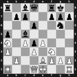 1952 Havana – Round 2 – Lasker, Edward – 0-1 – Evans, Larry M – G43