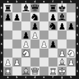 1952 Havana – Round 2 – Guimard, Carlos E – 0-1 – Najdorf, Miguel – G46