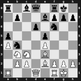 1952 Havana – Round 2 – Aleman Dovo, Miguel – 0-1 – Gligorić, Svetozar – G47