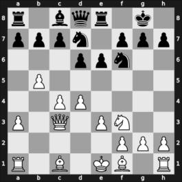 1952 Havana – Round 3 – Najdorf, Miguel – 1-0 – Jimenez Zerquera, Eleazar – G50