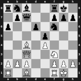 1952 Havana – Round 5 – Aguero Quesada, Gloriana – 0-1 – Rossolimo, Nicolas – G64