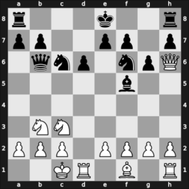 1952 Havana – Round 6 – Prins, Lodewijk – 1/2-1/2 – Gligorić, Svetozar – G68