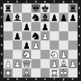 1952 Havana – Round 7 – Najdorf, Miguel – 1/2-1/2 – Eliskases, Erich – G70