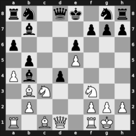 1952 Havana – Round 8 – Evans, Larry M – 1/2-1/2 – Steiner, Herman – G75