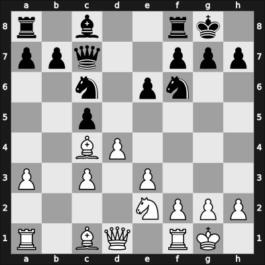 1952 Havana – Round 9 – Horowitz, Albert Israel – 1/2-1/2 – Rossolimo, Nicolas – G82