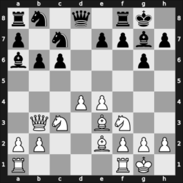1952 Havana – Round 10 – Reshevsky, Samuel – 1-0 – Aguero Quesada, Gloriana – G85