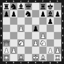 1952 Havana – Round 12 – Prins, Lodewijk – 0-1 – Najdorf, Miguel – G101