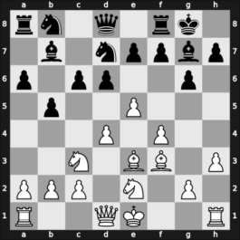 1952 Havana – Round 14 – Lasker, Edward – 1-0 – Ortega, Rogelio – G115