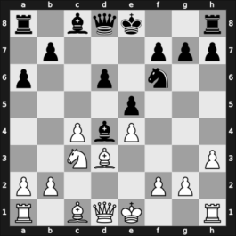 1952 Havana – Round 15 – Romero Aguilar, Ricardo Alberto – 1/2-1/2 – Steiner, Herman – G120