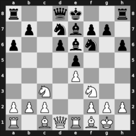 1952 Havana – Round 18 – Romero Aguilar, Ricardo Alberto – 0-1 – Najdorf, Miguel – G138