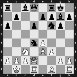 1952 Havana – Round 19 – Rossolimo, Nicolas – 0-1 – Evans, Larry M – G142