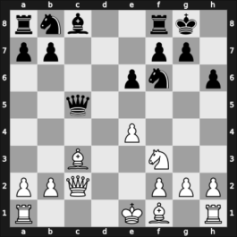 1952 Havana – Round 23 – Abad Gonzalez, Jose Miguel – 1/2-1/2 – Gligoric, Sofija – G160