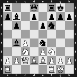 1952 Helsinki olm – Round 1 – Najdorf, Miguel – 1/2-1/2 – Keres, Paul Petrovich – G58
