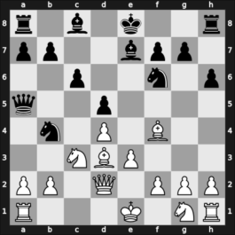 1952 Helsinki olm – Round 1 – Reshevsky, Samuel – 1-0 – Grob, Henry – G62