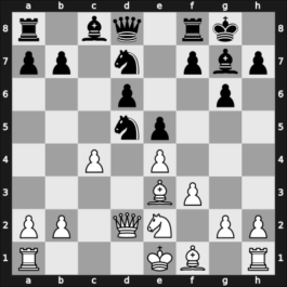 1952 Helsinki olm – Round 1 – Van Scheltinga, Theo – 1/2-1/2 – Reshevsky, Samuel – G81