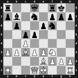1952 Helsinki olm – Round 1 – Heinicke, Herbert – 1/2-1/2 – Trifunovic, Petar – G16
