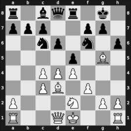 1952 Helsinki olm – Round 1 – Pachman, Ludek – 0-1 – Benkner, Otto – G71