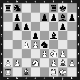 1952 Helsinki olm – Round 1 – Abad Gonzalez, Jose Miguel – 1/2-1/2 – Sajtar, Jaroslav – G109
