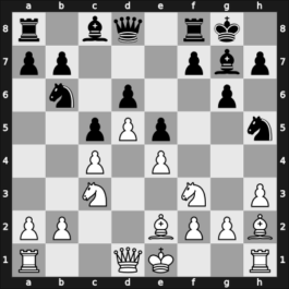 1952 Helsinki olm – Round 1 – Benkner, Otto – 1/2-1/2 – Olafsson, Fridrik – G126
