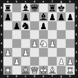 1952 Helsinki olm – Round 1 – Pilnik, Herman – 1-0 – Gonzales Aguirre, Julio Cesar – G264
