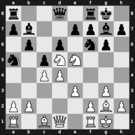 1952 Helsinki olm – Round 1 – Gaitanaros, George – 1/2-1/2 – German, Eugenio – G279