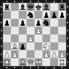 1952 Hoogovens – Round 1 – O’Kelly de Galway, Alberic – 1-0 – Van Scheltinga, Theo – G3
