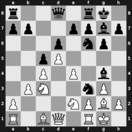 1952 Hoogovens – Round 1 – Donner, H. – 1-0 – Van Scheltinga, Theo – G7