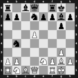 1952 Hoogovens – Round 1 – Euwe, Max – 1/2-1/2 – Yanofsky, Daniel Abraham – G8