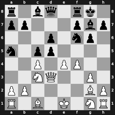 1952 Hoogovens – Round 1 – Bouwmeester, Hans – 0-1 – Van Scheltinga, Theo – G9