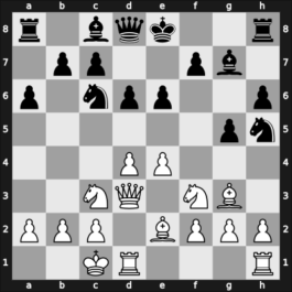 1952 Hoogovens – Round 1 – O’Kelly, A. – 1/2-1/2 – Rellstab, Ludwig – G13