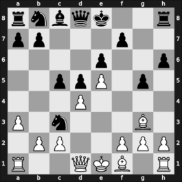 1952 Hoogovens – Round 3 – Kostic, Boris – 1/2-1/2 – Donner, Jan-Hein – G22