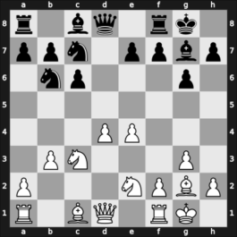 1952 Hoogovens – Round 4 – Euwe, Max – 1-0 – Van Scheltinga, Theo – G24