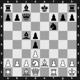 1952 Hungary Ch – Round 6 – Vajda, Arpad – 0-1 – Koberl, Ferenc – G37
