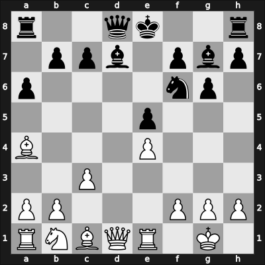1952 Hungary Ch – Round 9 – Barcza, Gedeon – 1/2-1/2 – Gereben, Erno – G55