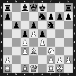 1952 Hungary Ch – Round 11 – Kluger, Gyula – 1-0 – Vajda, Arpad – G63