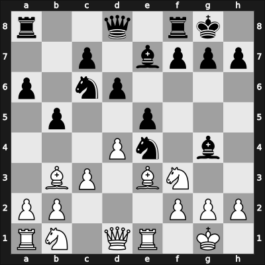 1952 JUG Ch – Round 3 – Bogdanovic, Rajko – 1/2-1/2 – Udovcic, Mijo – G18