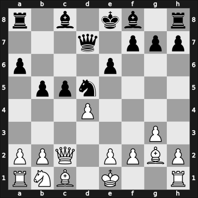 1952 JUG Ch – Round 5 – Udovcic, Mijo – 0-1 – Gligorić, Svetozar – G27