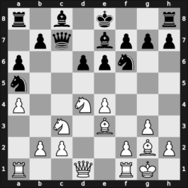1952 JUG Ch – Round 7 – Trajkovic, Mihajlo – 1/2-1/2 – Rabar, Braslav – G43