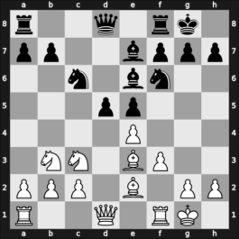 1952 JUG Ch – Round 10 – Djaja, Dragutin – 1/2-1/2 – Matanovic, Aleksandar – G63
