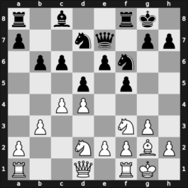 1952 JUG Ch – Round 10 – Ivkov, Borislav – 1/2-1/2 – Bozic, Aleksandar – G65
