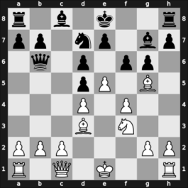 1952 JUG Ch – Round 15 – Matanovic, Aleksandar – 1/2-1/2 – Pirc, Vasja – G95
