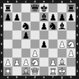 1952 JUG Ch Belgrade YUG – Round 4 – Gligoric, Svetozar – 1/2-1/2 – Bogdanovic, Rajko – G5