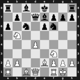 1952 JUG Ch Belgrade YUG – Round 5 – Bogdanovic, Rajko – 1/2-1/2 – Matanovic, Aleksandar – G6