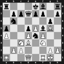 1952 JUG Ch Belgrade YUG – Round 9 – Trajkovic, Mihajlo – 0-1 – Pirc, Vasja – G9
