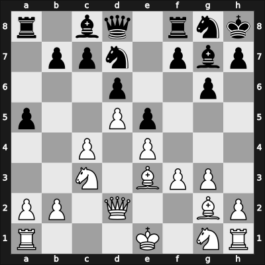 1952 La Habana – Round 16 – Aguilar Aleman, Diego Ignacio – 0-1 – Rossolimo, Nicolas – G10